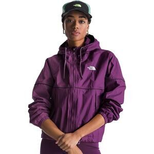 THE NORTH FACE Antora Outdoor Jacket Purple Womens Size Large Relaxed Fit NWT